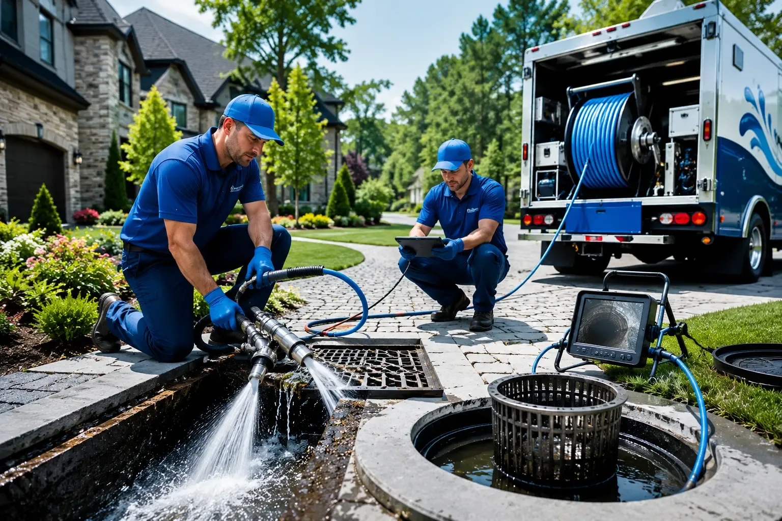 Local outdoor drain cleaning professionals in Cramerton, NC